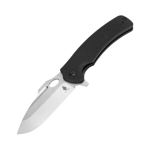 Kizer KL3005A1 Submarine Folding Knife, Black G10