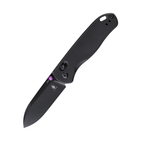 Kizer Kv3619C2 Drop Bear Clutch Lock Folding Knife, Aluminium Black