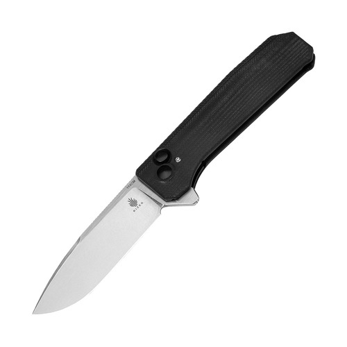 KIZER KV3630C1 Brat Folding Knife, Black G10