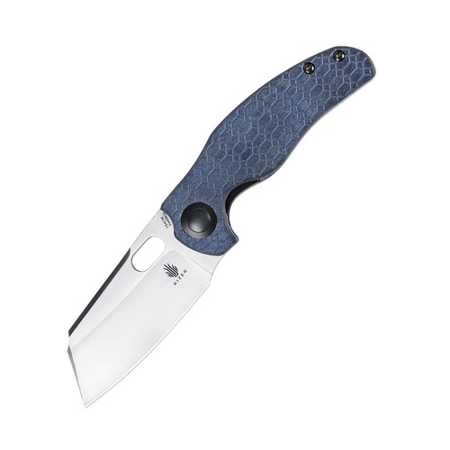 Kizer Kv4488C3 C01C  Sheepdog Folding Knife, Blue Richlite
