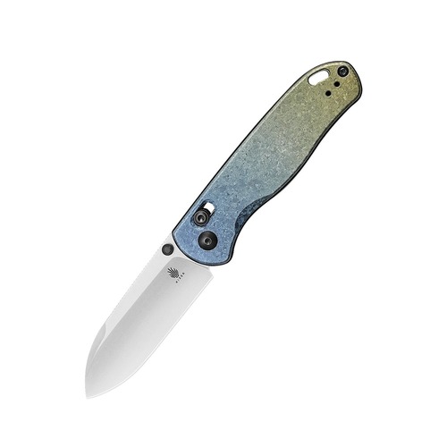 KIZER Ki3619A3 Drop Bear Folding Knife, LC200N, Titanium