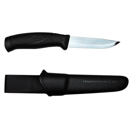 MORA Companion Outdoor Sports Knife Black - Authorised Aust. Retailer