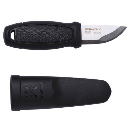 MORA Eldris Fixed Blade Knife Black - Authorised Aust. Retailer