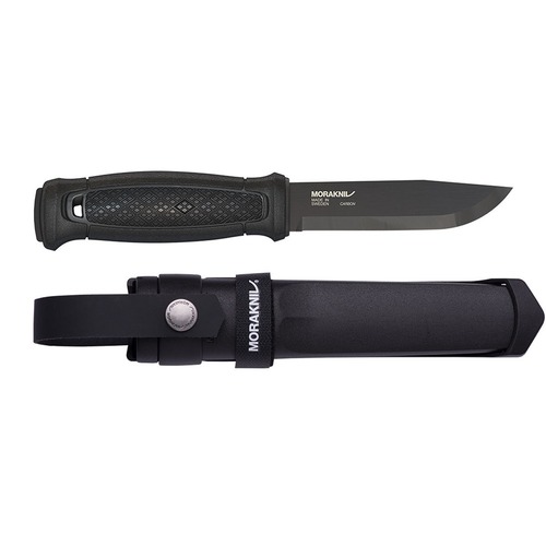 Mora Garberg Black C Fixed Blade Knife With Multi-Mount - Authorised Aust. Retailer