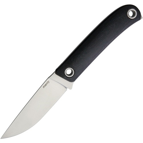 MANLY Patriot - Black - Fixed Blade Knife