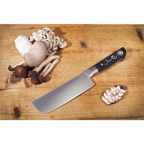 I O Shen F-3024 Nakiri Vegetable Knife 16 Cm