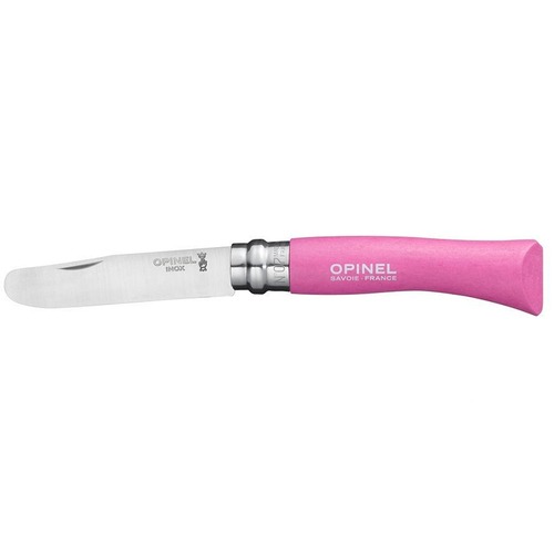 OPINEL My First Opinel No 7 Fuchsia Stainless Steel Folding Knife