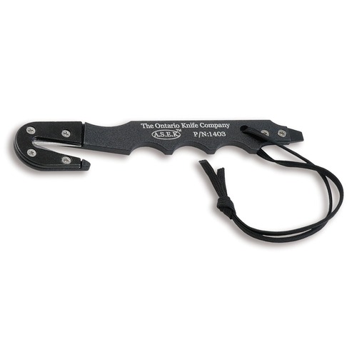 Ontario Knife Co. 1403 Asek Strap Cutter/Multitool