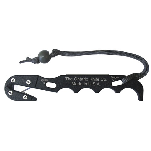 Ontario Knife Co. 1414 Black Model 2 Strap Cutter