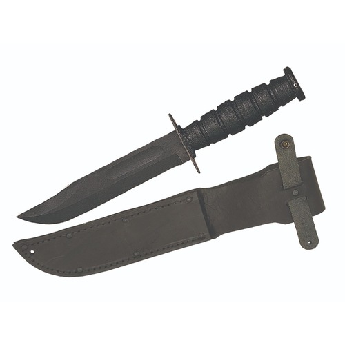 ONTARIO KNIFE CO. 498 COMBAT KNIFE Fixed Blade w/Sheath 