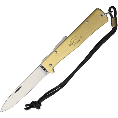 Otter-Messer 10-726Lb Mercator Brass Folding Knife