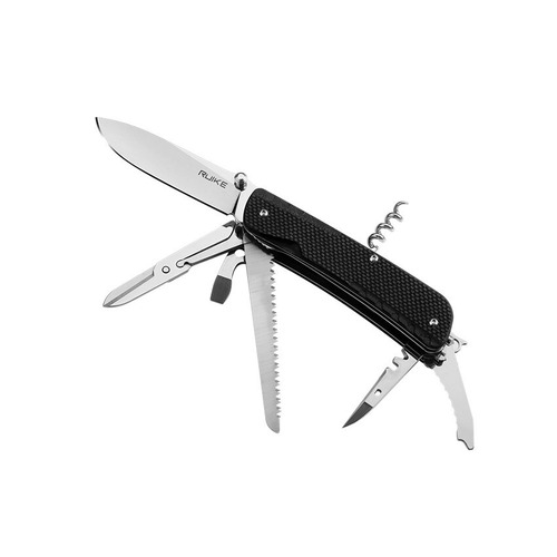 RUIKE KNIVES LD42-B Black Multi-Function Folding Knife