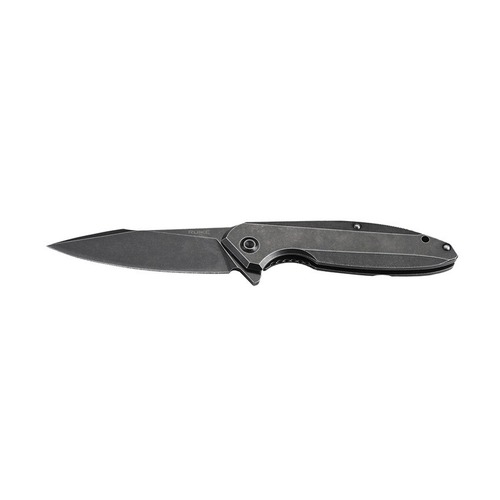 Ruike Knives P128-Sb Black Stonewash Flipper Folding Knife