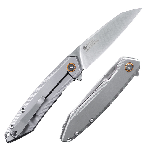 Ruike Knives RKP831S-SA Folding Knife, Sandblasted