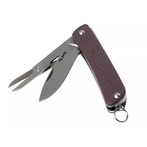RUIKE RKS22-N Multifunction Folding Knife, BROWN