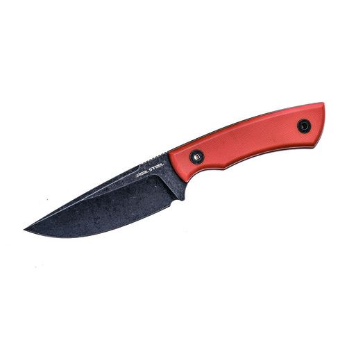 REAL STEEL KNIVES 3751 Forager, Orange, Blackwash - Authorised Aust. Retailer