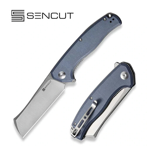 SENCUT S20057C-2 Traxler Folding Knife, Blue G10