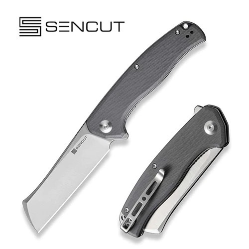 SENCUT S20057C-3 Traxler Folding Knife, Gray G10