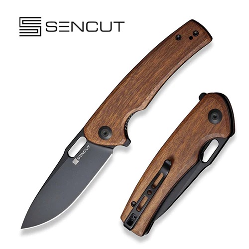 Sencut S20065-4 Vesperon Folding Knife, Guibourtia Wood