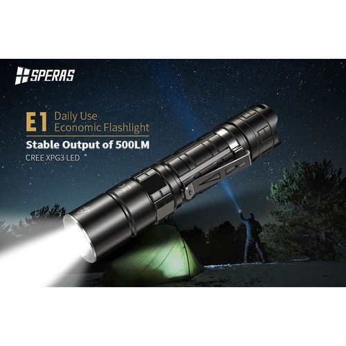 Speras E1 High Performance Every Day Carry Led Torch