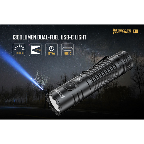 Speras E10 High Performance Led Compact Pocket Torch