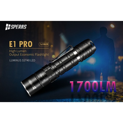 Speras E1Pro High Performance Every Day Carry Led Torch