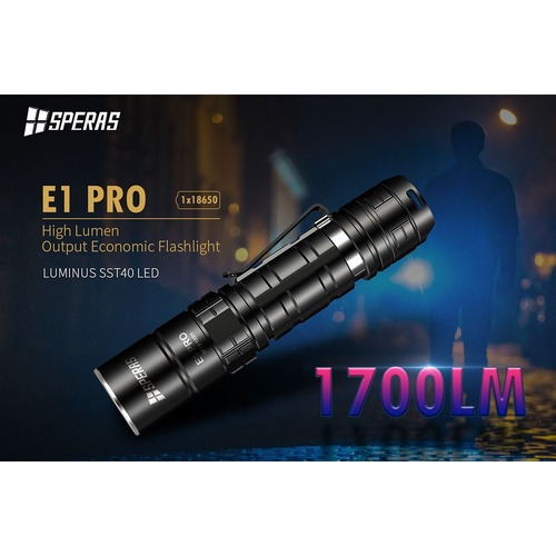 SPERAS E1PRO High Performance Every Day Carry LED Torch