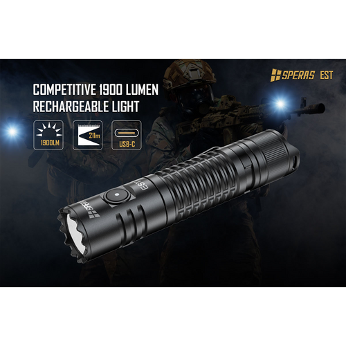 Speras Est High Performance Led Compact Pocket Torch