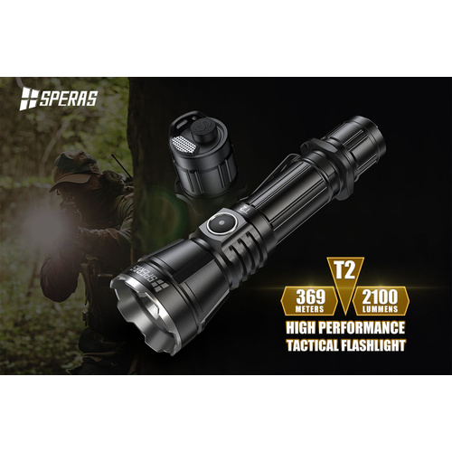 SPERAS T2 High Performance Tactical LED Torch