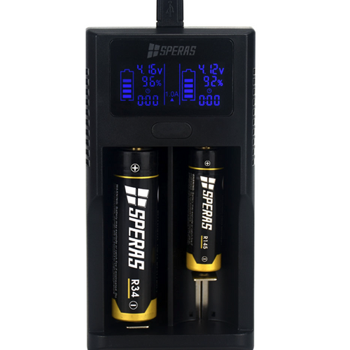 SPERAS ZL220c battery charger with LED Screen