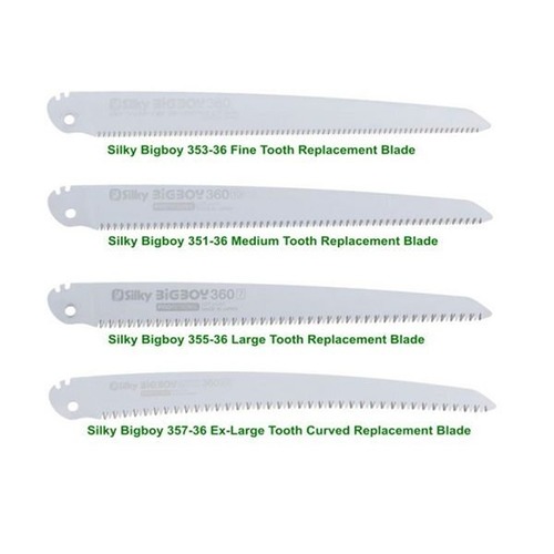 Silky 351-36 Bigboy 360 Mm Medium Tooth Replacement Blade