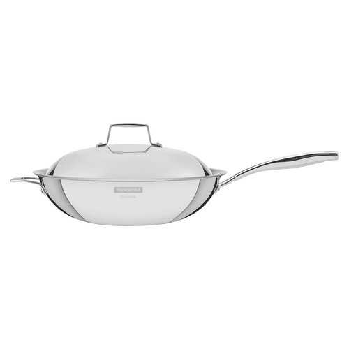 GRANO TRIPLY CLAD STAINLESS STEEL WOK 32CM - 5.20L