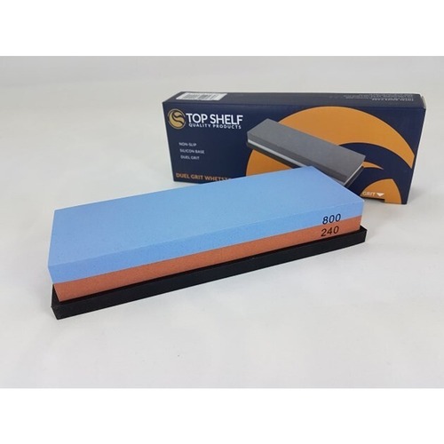 TOP SHELF H1001 WATERSTONE COMBINATION SHARPENING STONE 240/800 GRIT