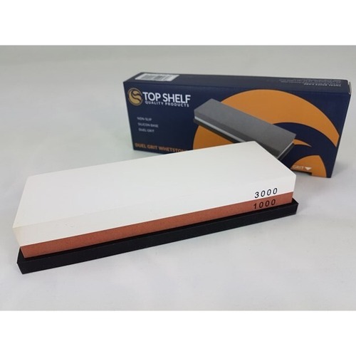 Top Shelf H1011 Waterstone Combination Sharpening Stone 1000/3000 Grit