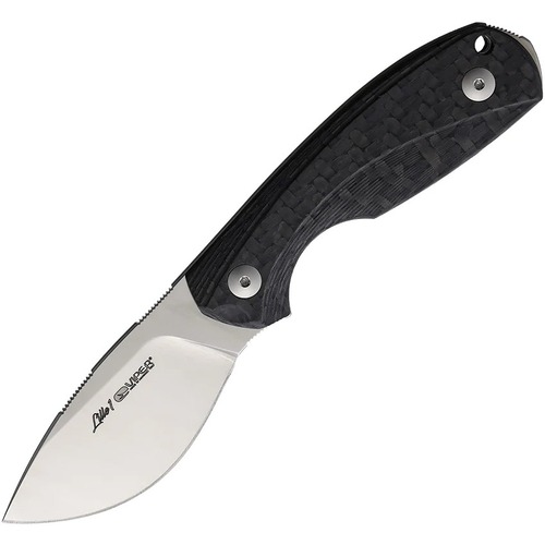 Viper V4022Fc Lille 1 Black Carbon Fibre Fixed Blade