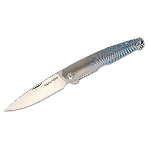 Viper V5976D3Bl Key -  Blue 3D Titanium Slipjoint Folding Knife
