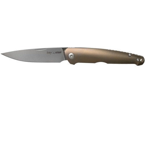 VIPER V5976D3BR Key - Bronze 3D Titanium Slipjoint Folding Knife