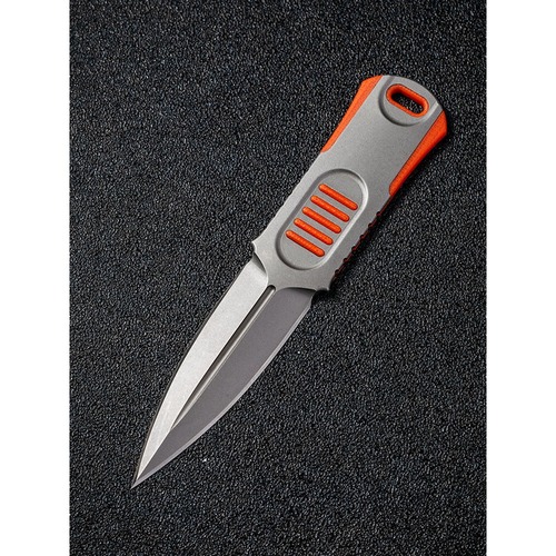We Knife 2017B Oss Dagger, Fixed Blade With Kydex Sheath & Molle-Lok Clip