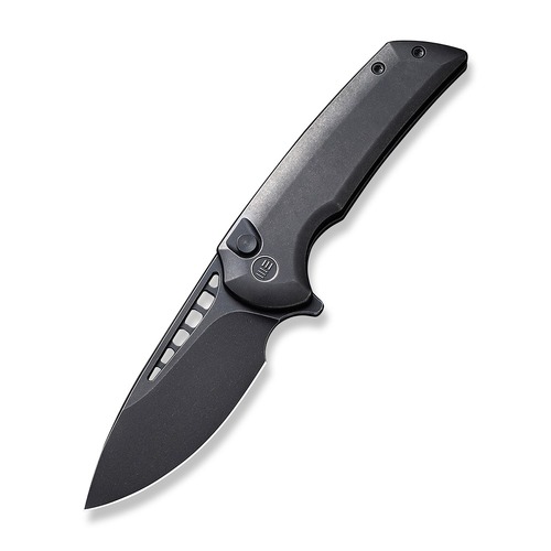 We Knife We054Bl-1 Mini Malice Button Lock Folding Knife, Black