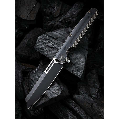 We Knife We16020-5  Reiver Folding Knife, Ti Flipper 