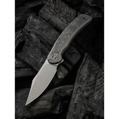 We Knife We19022F-2  Snick Folding Knife, Marble Cf Inlay