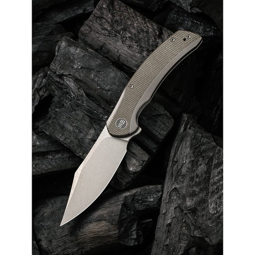 We Knife We19022F-5  Snick Folding Knife, Micarta Inlay