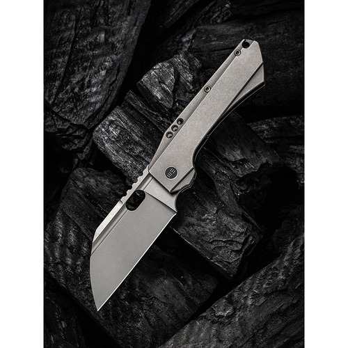 We Knife We19072-1 Roxi 3 Folding Knife, Front Flipper, Titanium