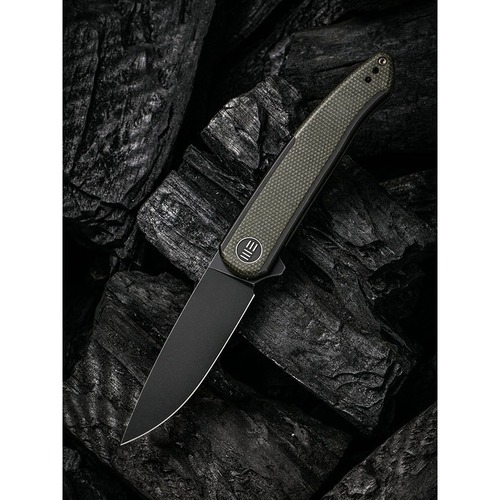 We Knife We20043-4  Smooth Sentinel Folding Knife, Ti + Micarta