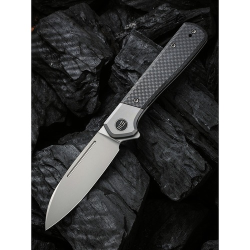 We Knife We20050-1  Soothsayer Folding Knife, Ti + Cf
