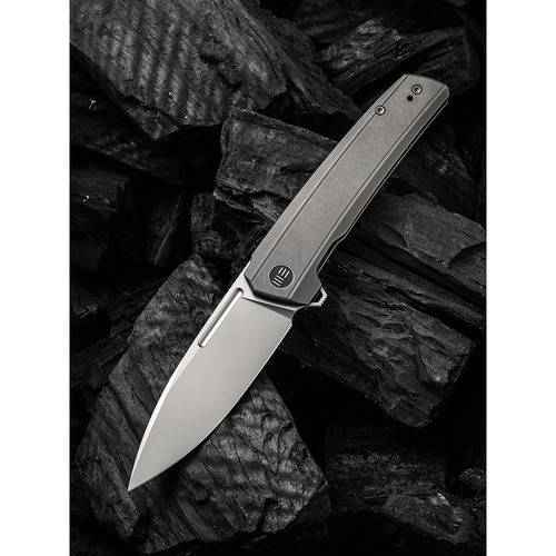 We Knife We21021B-1  Speedster Folding Knife, Gray Ti