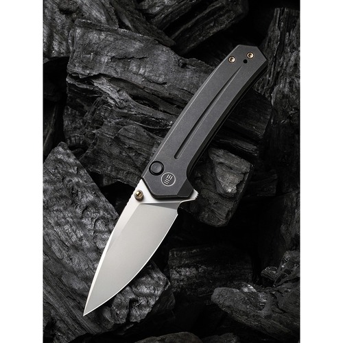 WE KNIFE WE21026B-3 CULEX Folding Knife, Black Ti