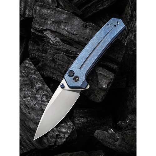 We Knife We21026B-4 Culex Folding Knife, Blue Ti