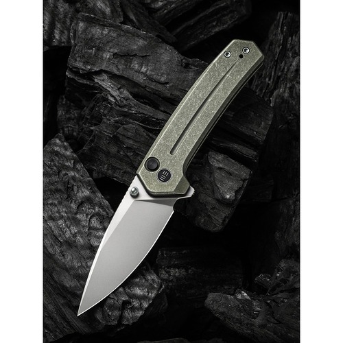 We Knife We21026B-5  Culex Folding Knife, Green Ti