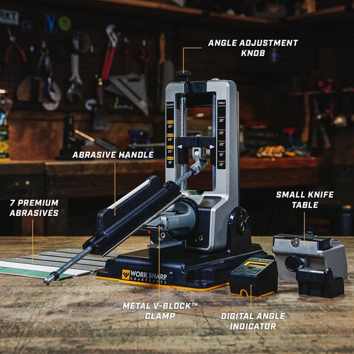 Work Sharp Wsbchpaj-Pro-I Work Sharp Professional Precision Adjust Knife Sharpener